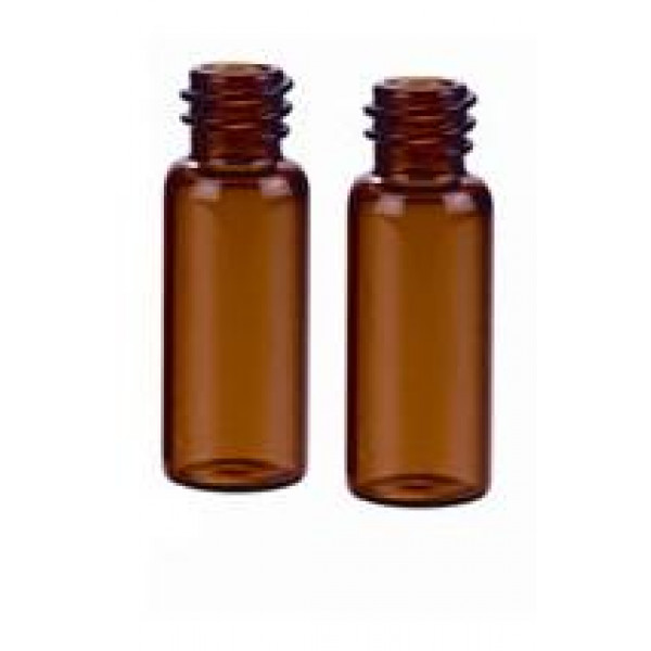 Amber Borosilicate VOA Vials – 60mL, 24-414mm Cap, PTFE/Silicone Septa, Precleaned & Certified, Pack Of 72